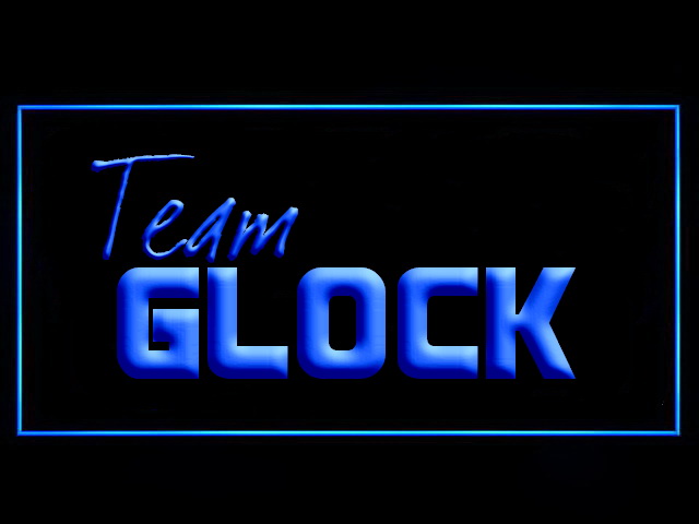 Team Glock LED Neon Sign